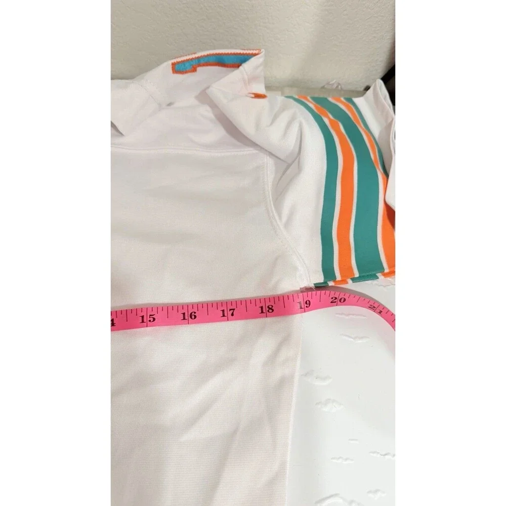 Nike Miami Dolphins Jaylen Waddle #17 Throwback Jersey Youth L 14/16 White NFL